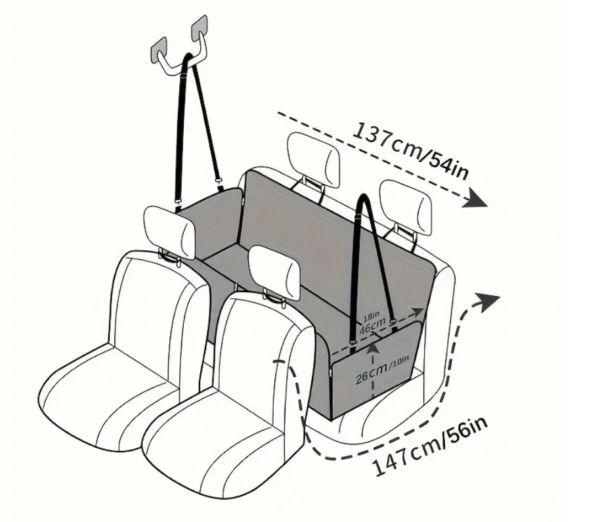 dog-car-back-seat-extender-details-3 diagram-showing-dog-car-seat-cover-placement