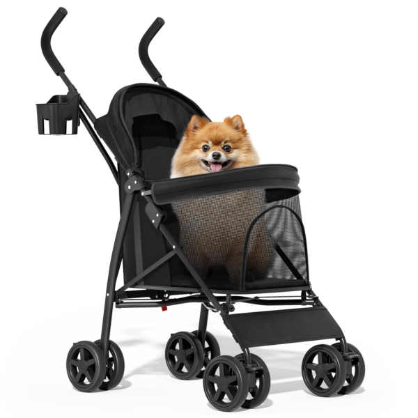 Foldable Pet Stroller for Small and Medium Pets